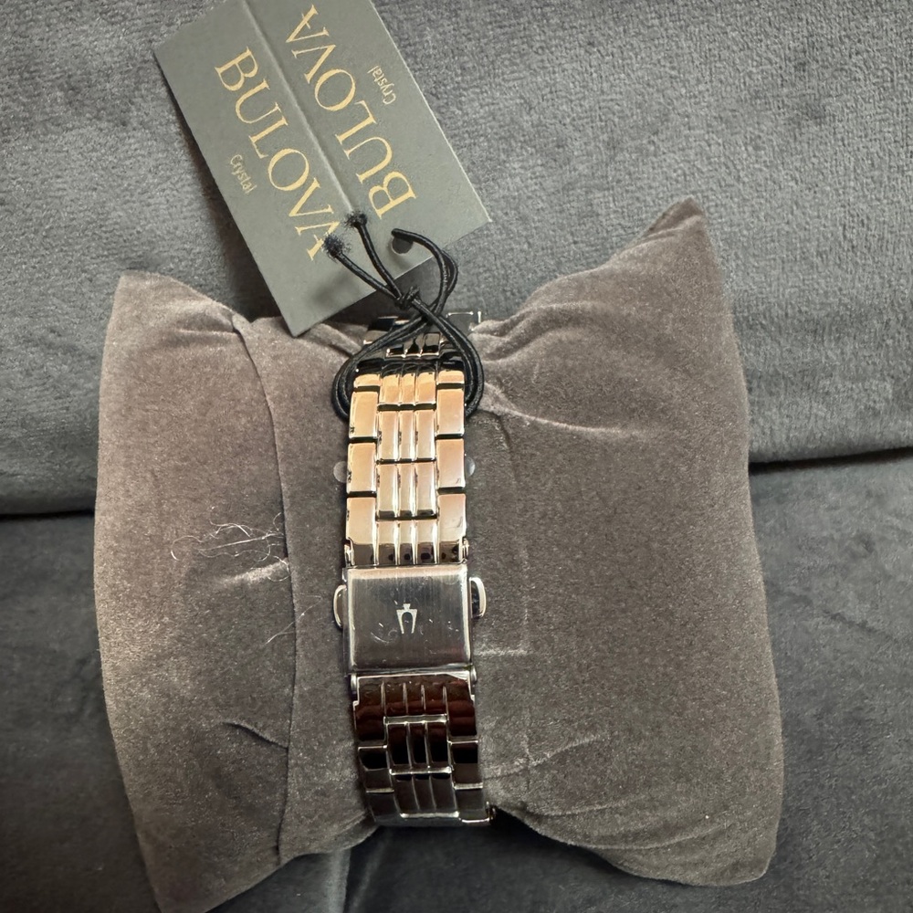 Bulova Silver Bracelet Watch - Picture 2 of 5